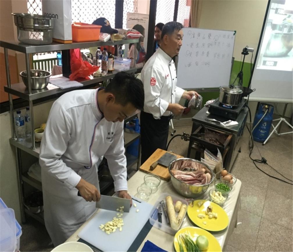 臺北學校廚藝示範