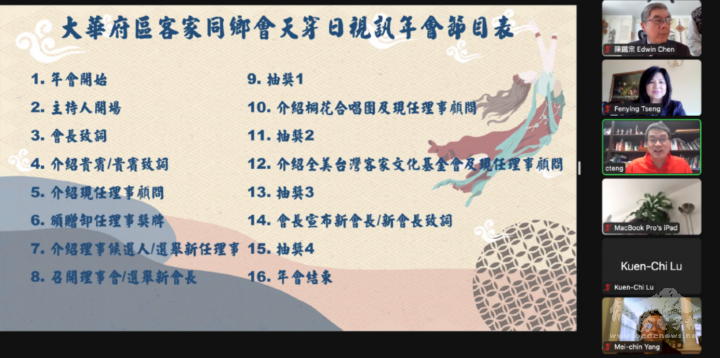 大華府客家同鄉會舉行2022年年會暨慶祝天穿日新年活動