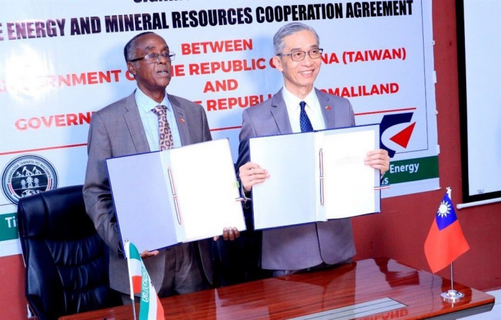 Taiwan, Somaliland sign energy cooperation agreement