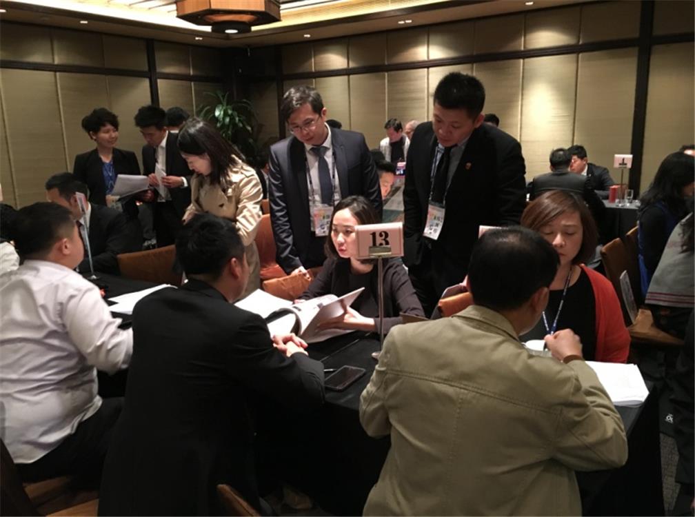 Participants met business representatives from Taiwan during meet-and-greet