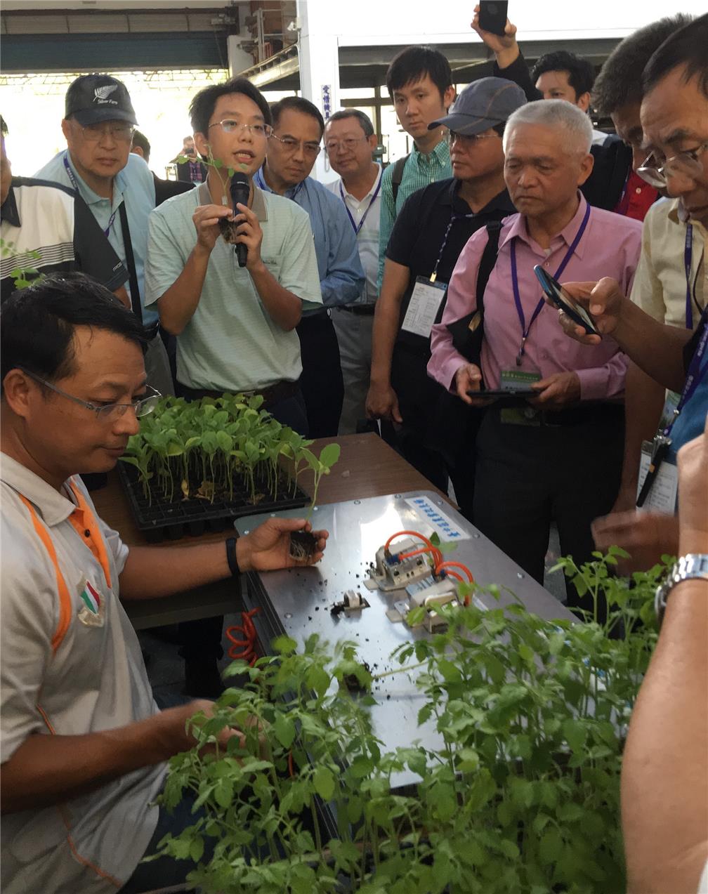 A visit to Taichung District Agricultural Research and Extension Station