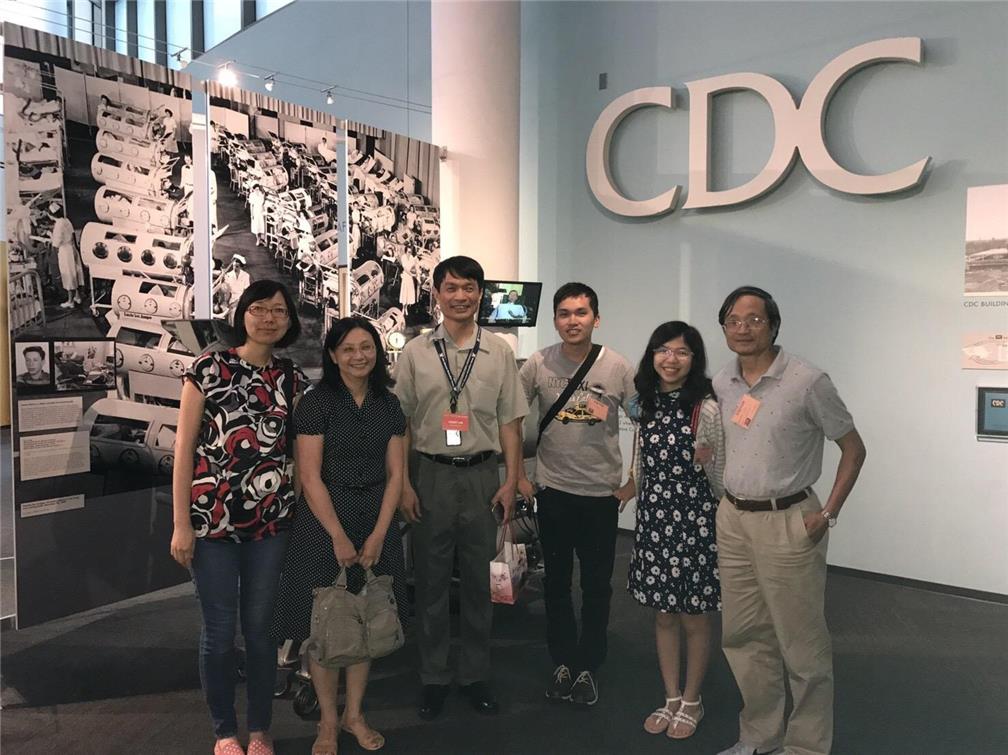 The delegation visits Centers for Disease Control and Prevention.