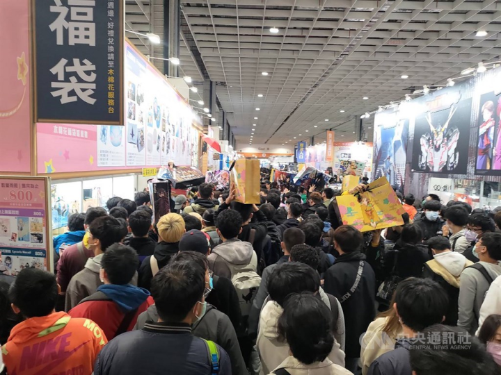 Taipei anime and comics festival draws huge turnout