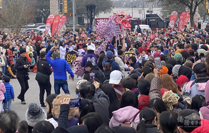 達拉斯華人活動中心盛大舉行農曆新年園遊會