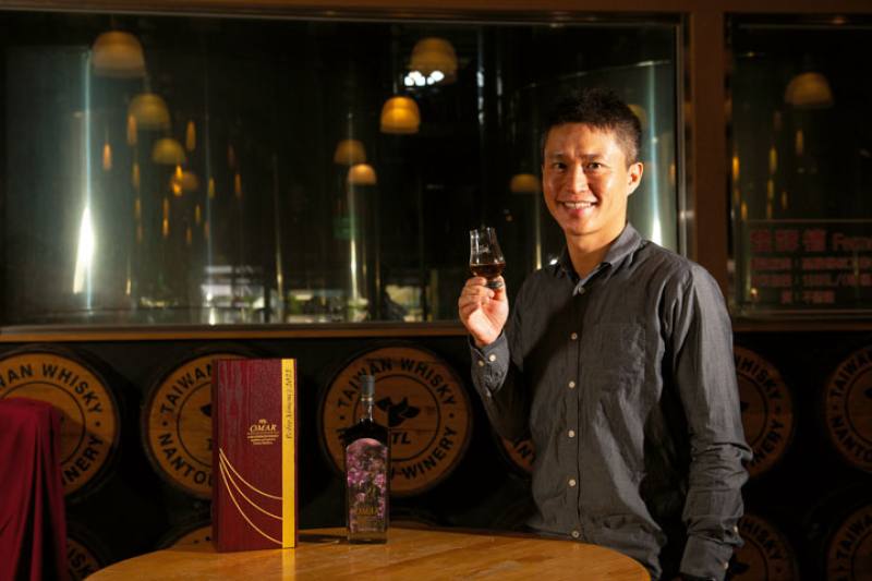 Omar Whisky brand ambassador Yu Cheng-yen speaks at roughly 150 tastings per year.