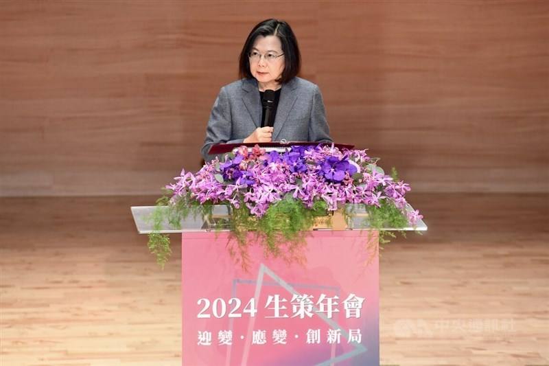 President Tsai Ing-wen. CNA photo March 4, 2024