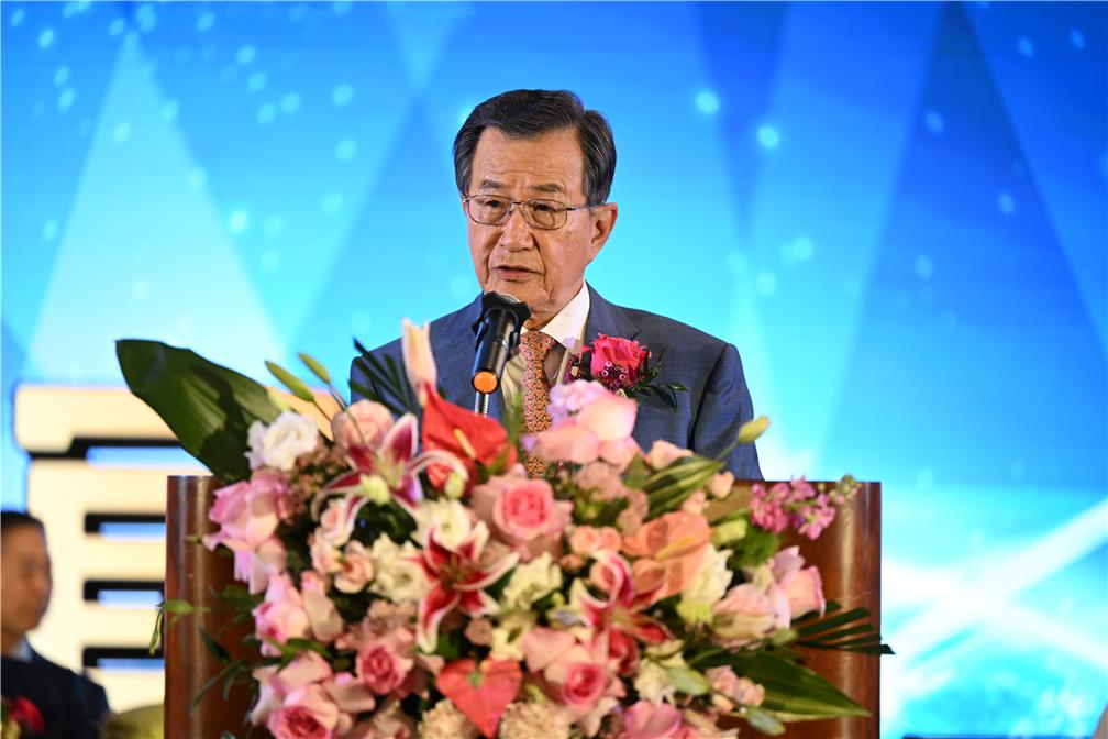 世界臺灣商會聯合總會第31屆第2次理監事聯席會議開幕典禮吳光宜總會長致詞。