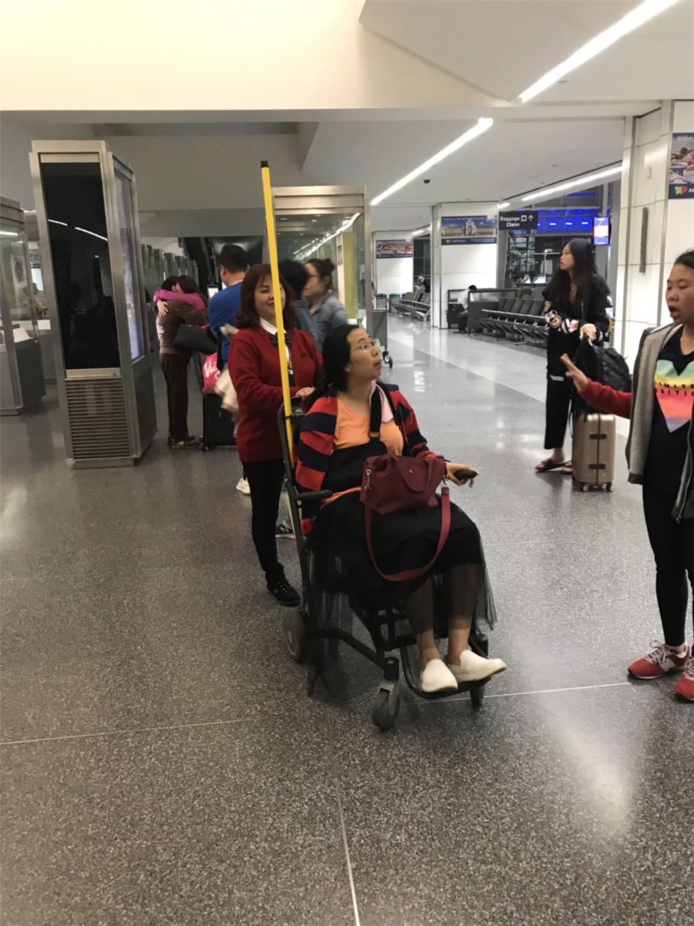 張女士順利返臺救醫