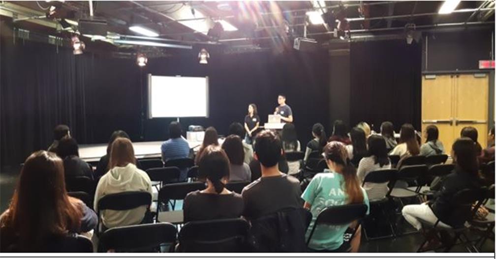 青年志工年會活動由FASCA前屆學員向新進學員分享自身志工服務經驗、心得與建議，安排破冰遊戲，向彼此自我介紹。