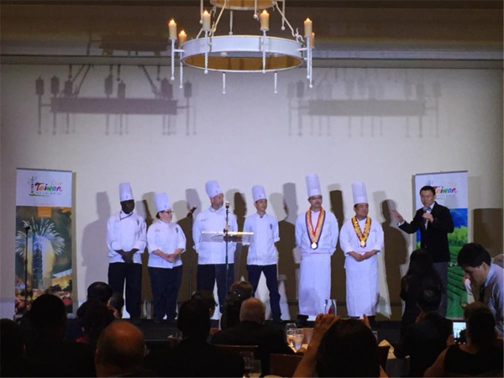 「臺灣美食饗宴晚會」介紹2位講師