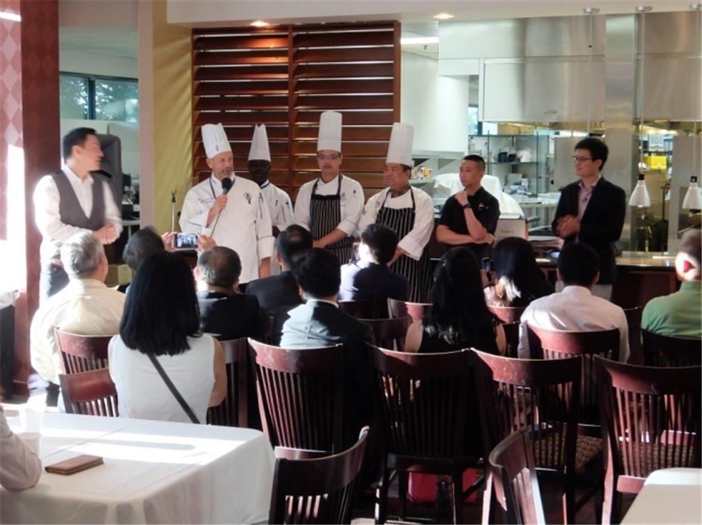 2位講師前往法國藍帶烹飪藝術學校亞特蘭大分校舉辦廚藝交流