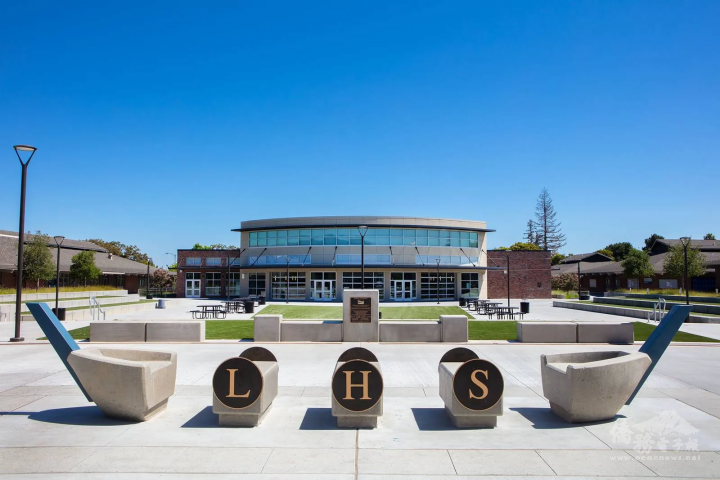 美國北加州規模最大僑校，矽谷中文學校校景。（圖片來源：矽谷中文學校提供）