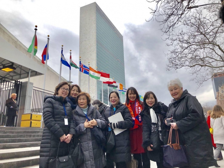 僑民外交實例：僑務委員張珮鑾女士參加聯合國第61屆婦女地位委員會 (2018)