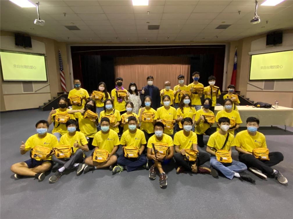 Presenting Senior FASCA epidemic prevention care pack.