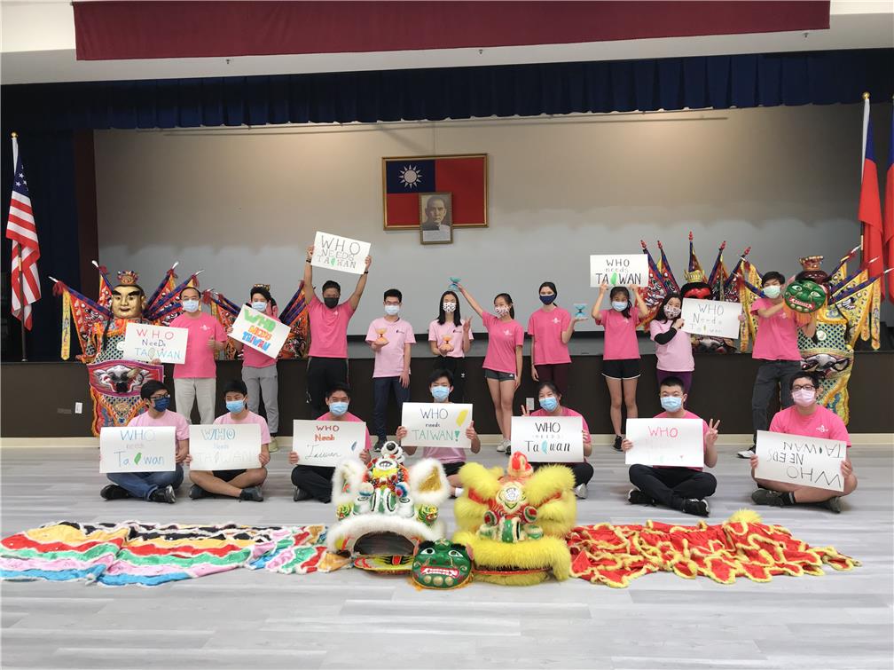 Filming to support Taiwan's entry into WHO.