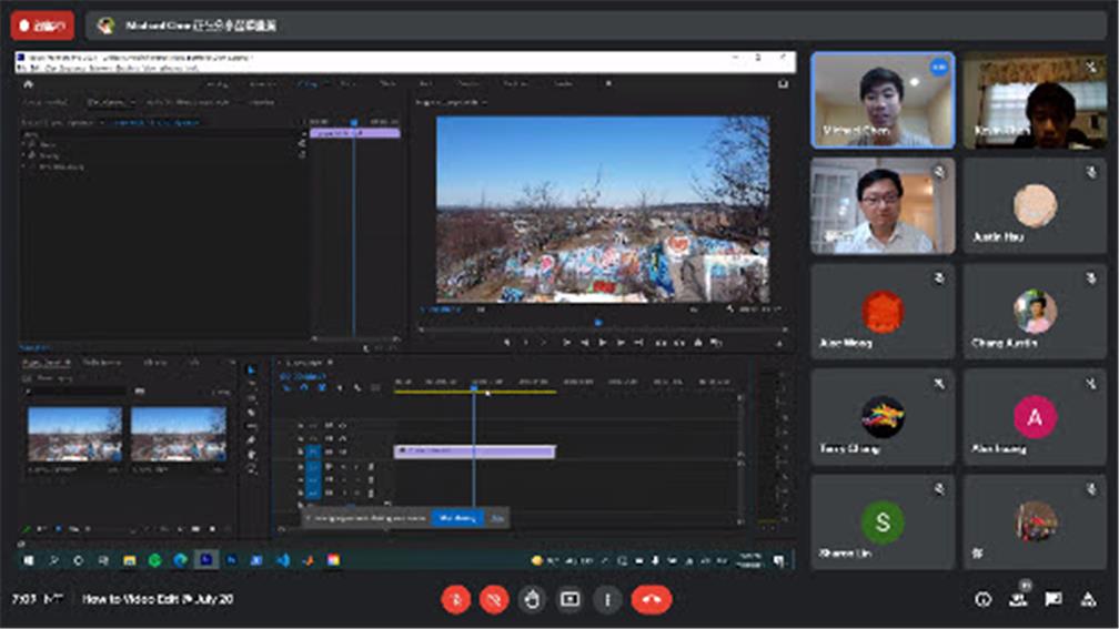 Video Editing Webinar.