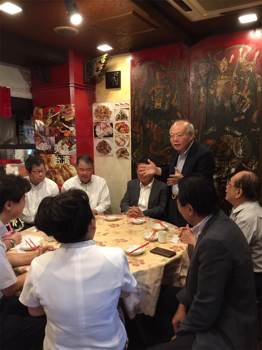 日本關東地區海外僑界關懷救助協會於8月18日在東京新宿舉行成立大會，駐日本代表處副代表郭仲熙應邀致詞。