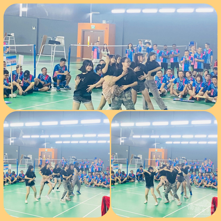 胡志明市臺灣學校熱舞社帶來熱烈青春活力開場表演