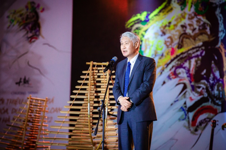 駐越南石瑞琦大使在「2022年臺灣文化與觀光推廣活動」開幕式致詞