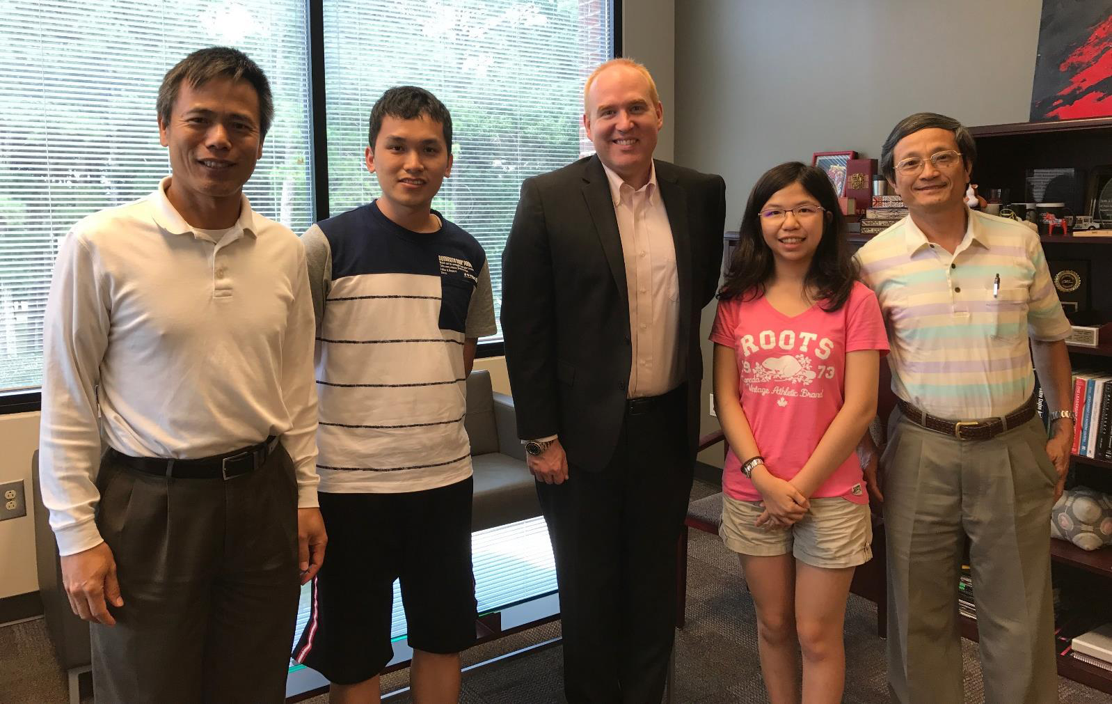 參觀Kennesaw 州立大學並與計算機及軟體工程學院院長Jon Preston面談