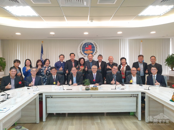馬來西亞基督教衛理公會華人年議會訪問團拜會僑委會
