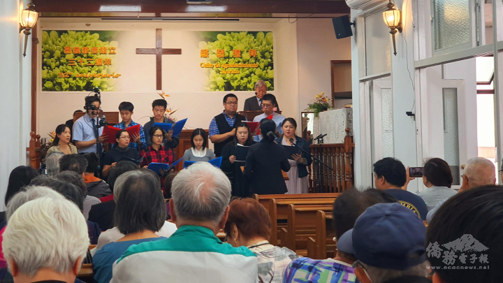 透過聖詩傳唱傳福音，也為世界和平俄烏戰事平息及台灣僑民教友拜訪阿根廷在地關懷之行祝福禱告
