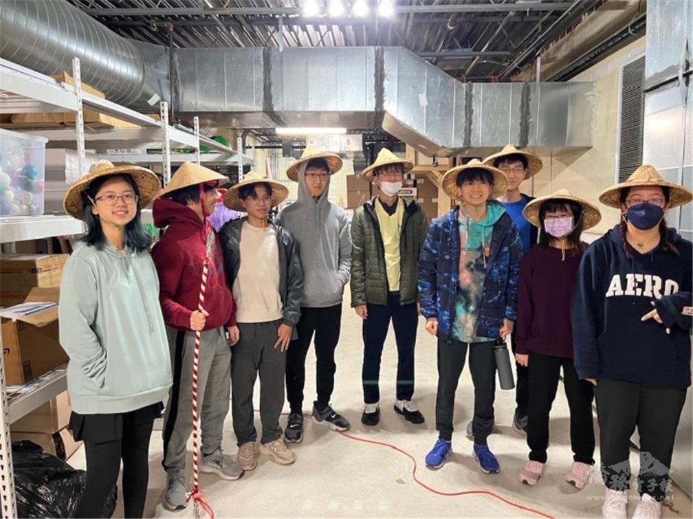FASCA members are wearing bamboo hats in the photo, adding to the cultural representation of Taiwan.