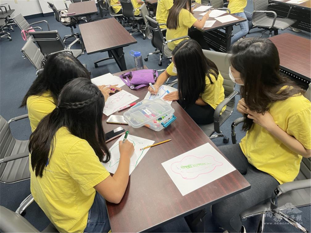 DIY making poster materials for the event.