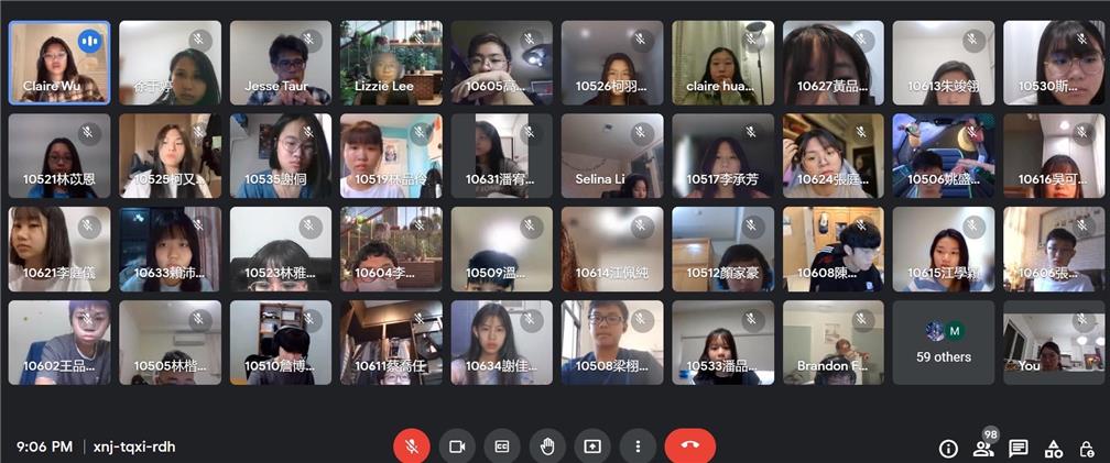 FASCA had an online interaction with students of Taiwanese high school.