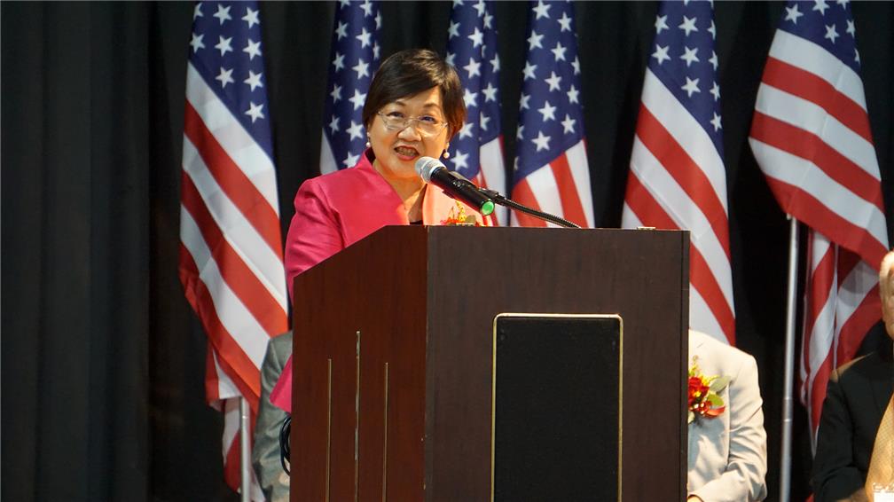 Keynote Speech by Mrs. Chia-Ching Hsu, Minister of Overseas Community Affairs Council.