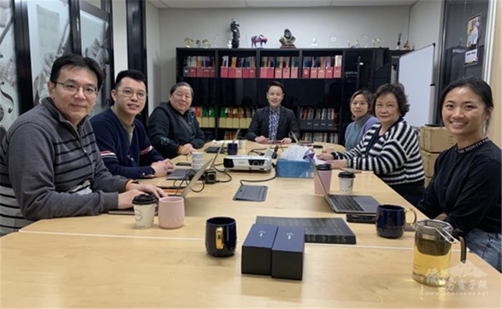 Peter Wang and staff from Con Brio Music.