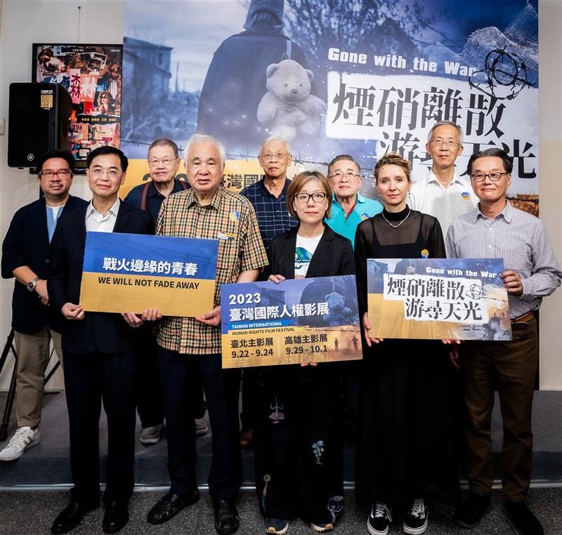 Human rights film festival opens in Taipei with Ukrainian war documentary