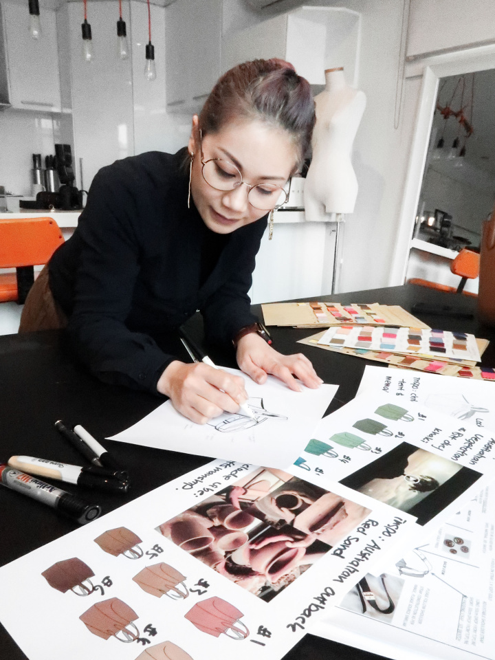 X NIHILO Founder Chi Ni Hsieh is passionate about fashion and pays attention to details.