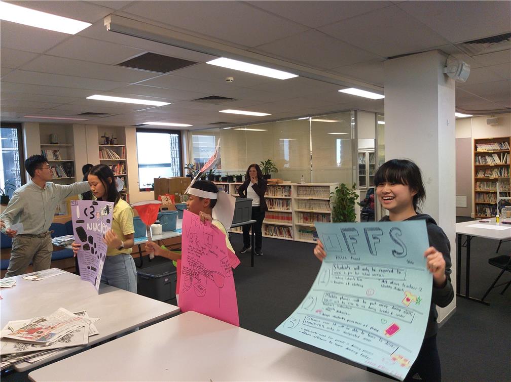 FASCA培訓活動，學員認識臺灣選舉及公民文化。
