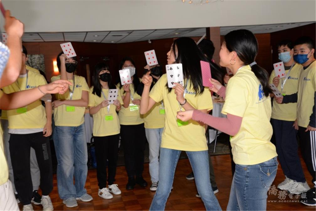 新生培訓，FASCA進行破冰活動。