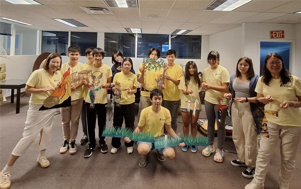 Portland FASCA Shadow Puppet Theater: Students handcrafted shadow puppet props.