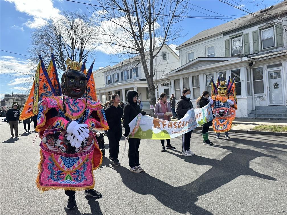 St. Patrick's Day Parade: FASCA showcased Taiwanese culture.