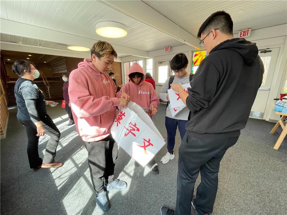 Overseas School Event: FASCA volunteers contributed their volunteer services.