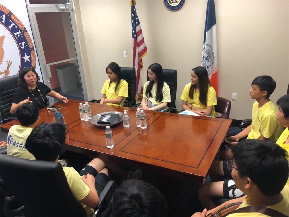 FASCA met with Congressman, Grace Meng, of the United States House of Representatives.
