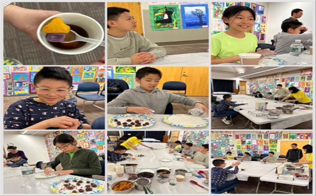 Taiwanese food handmade activity.