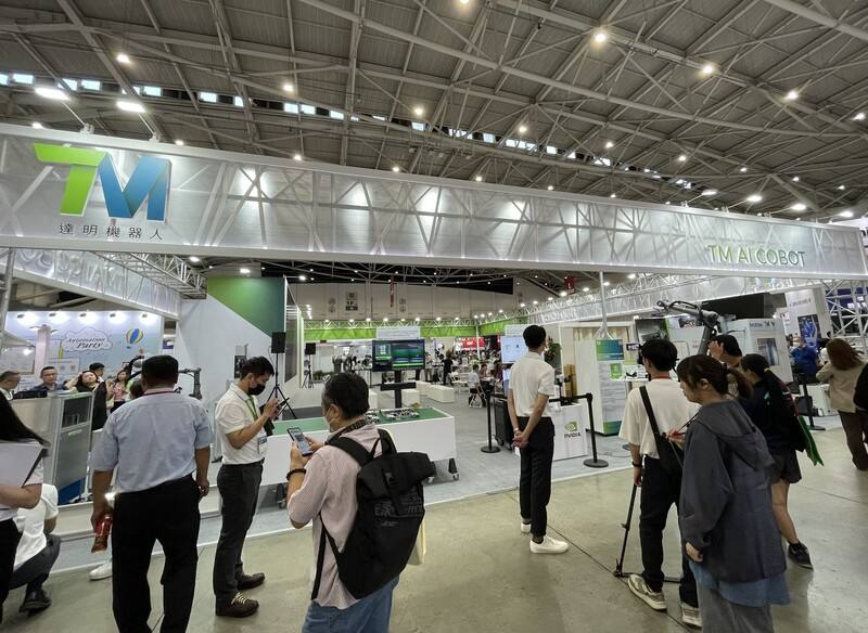 CNA file photo of the 2024 Automation and Robot Show
