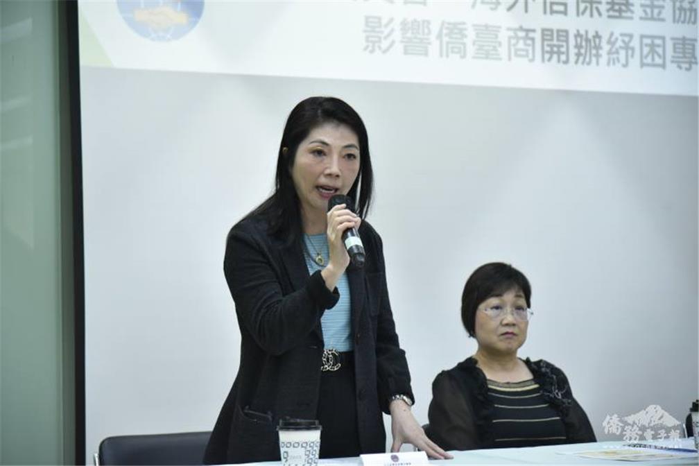 ATCC President Shu-Chin Chen expresses gratitude to the OCAC for its assistance.