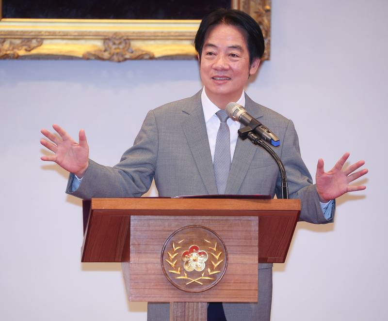 President Lai Ching-te. CNA file photo