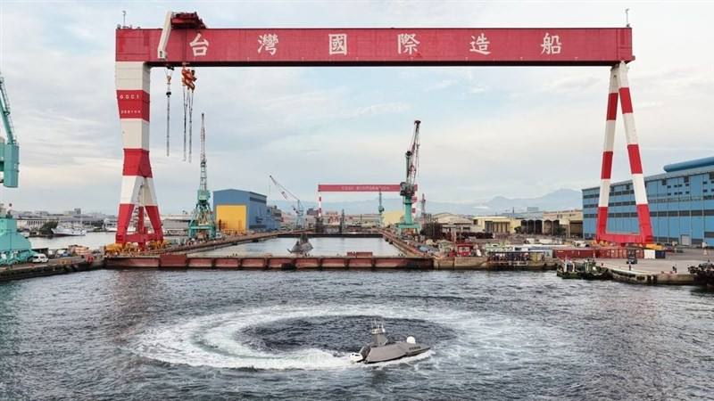 CSBC Corp.'s military-grade USV Endeavor Manta. Photo courtesy of CSBC Corp.