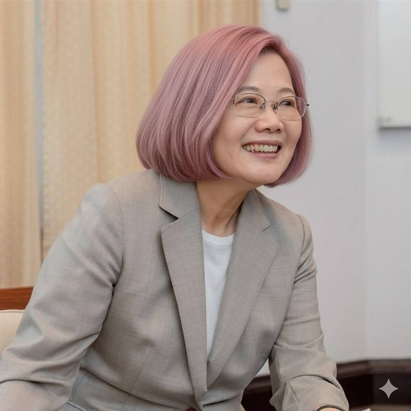 Image taken from former president Tsai Ing-wen's Threads account