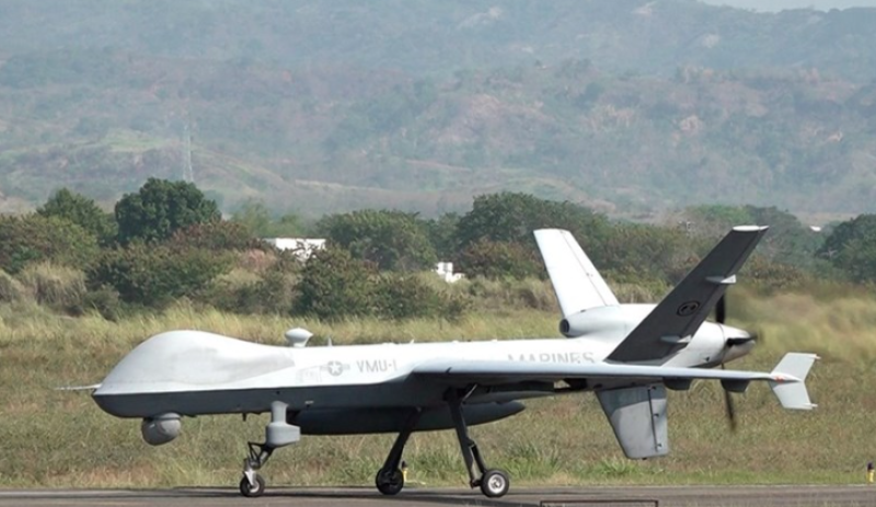 An MQ-9B drone. CNA file photo