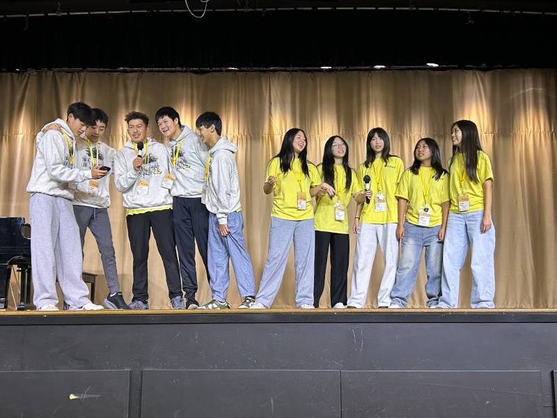 FASCA San Diego members sang “Friends” and attracted all members joining on stage at the end of the performance.