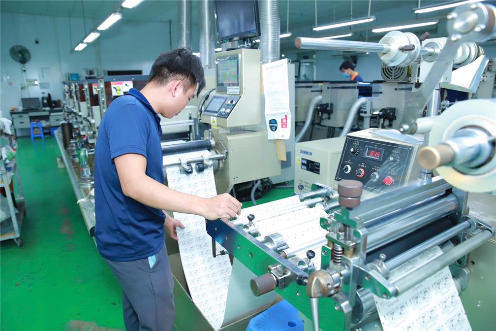 Production line at Yong Mei's factory.
