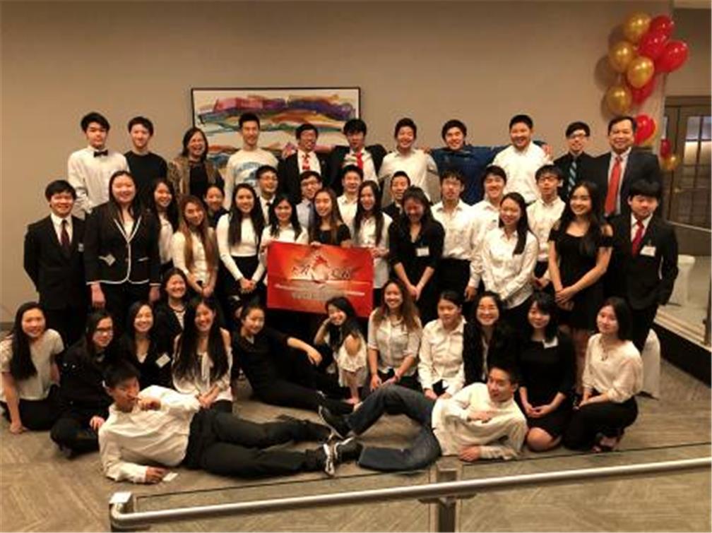 FASCA 47位學員於3月10日在中美文化協會舉辦的紐澤西區僑界春節聯歡及團拜活動擔任義工服務、舞龍舞獅及電音三太子舞蹈表演，深獲大家好評。