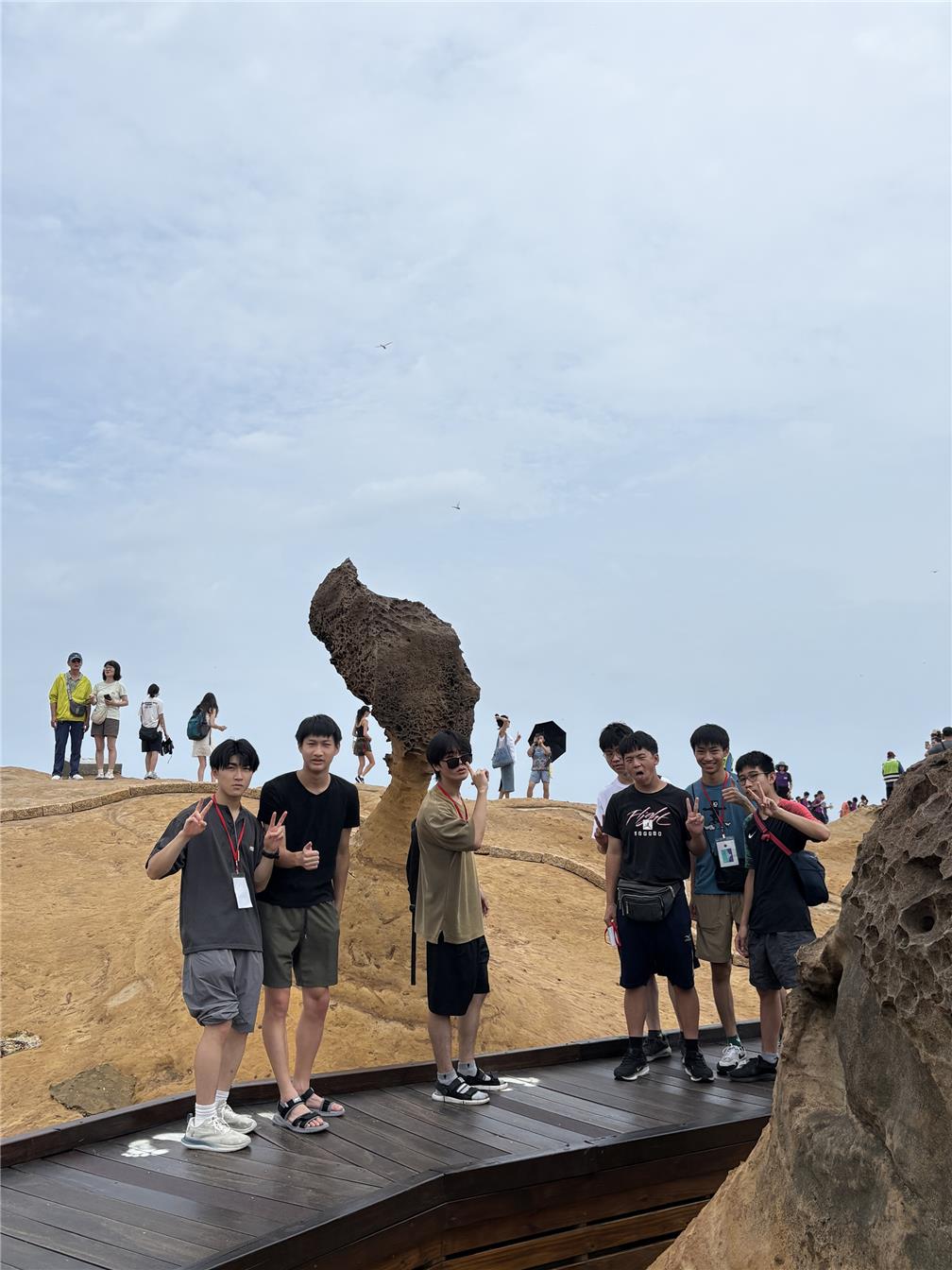 Marveling at the awe-inspiring natural wonders of Yehliu Geopark. 